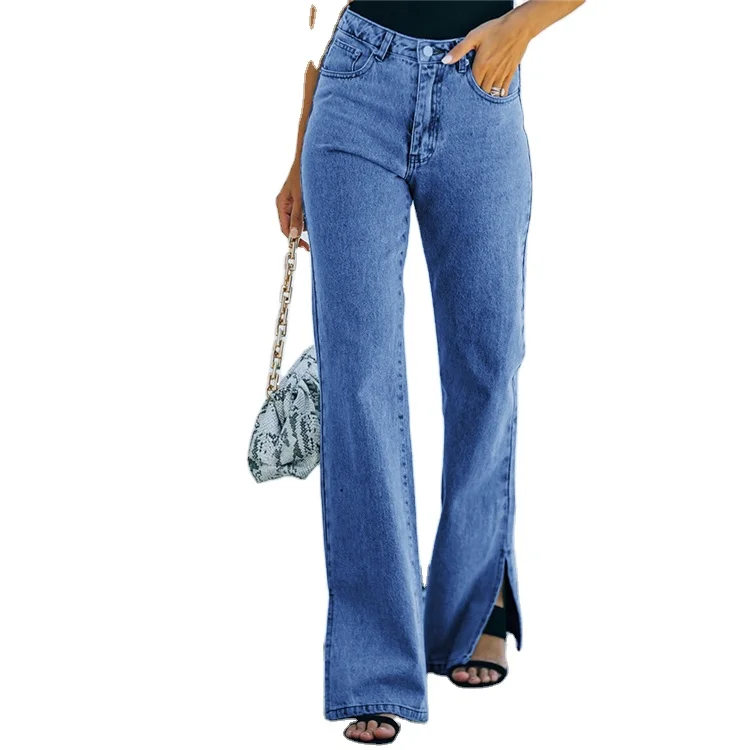 

Trending hot products vintage jeans women custom logo women cloths jeans, Dark blue, light blue,black grey