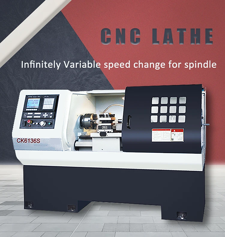 chinese ce benchtop horizontal mini cnc lathe machine with nice