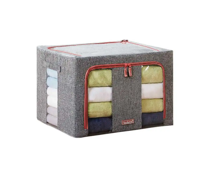 

40080304 YIWU 66l living box cloth storage boxes & bins 100L Foldable storage box organizer for clothes