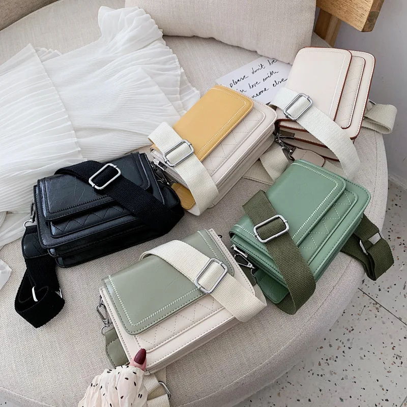 

Best Quality Fashion Lady Handbag Pu Women Messenger Shoulder Bag With Zipper