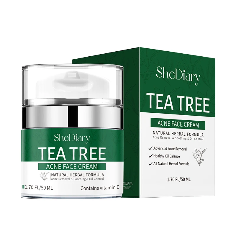 

new arrival whitening blemish Organic tea tree oil extraction removal face cream