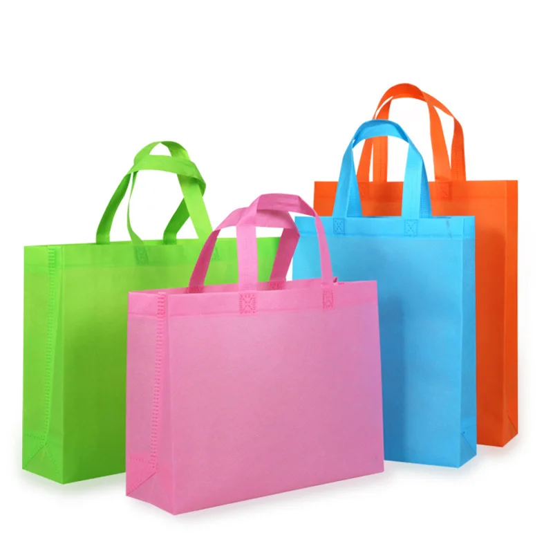 

Original factory competitive price logo printing acceptable eco friendly pink plastic shopping bag, Full color