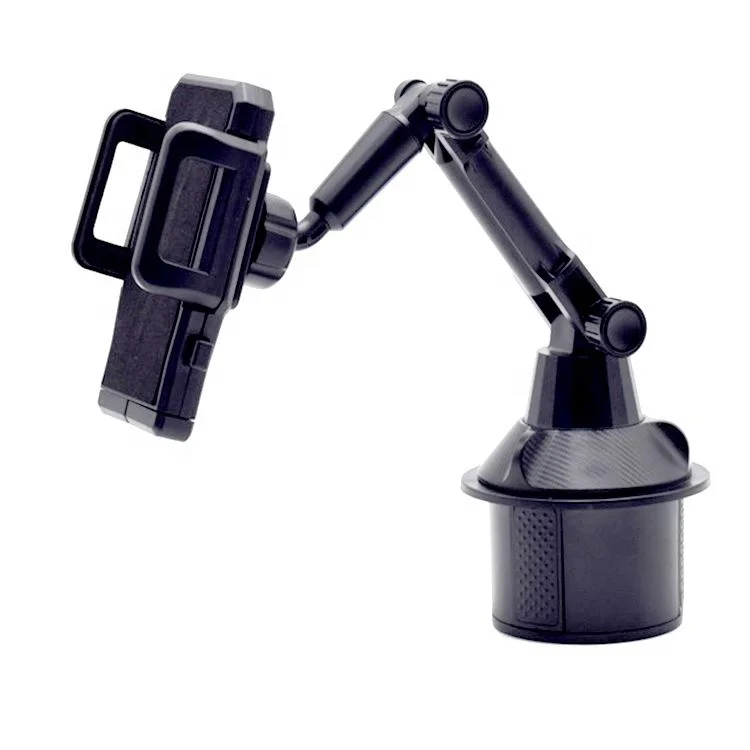 

Ready To Ship Universal Adjustable Car Cup Holder Cradle Mount For Cell Phone Xs/Xs Max/X/8/7 Plus/Galaxy, Gray