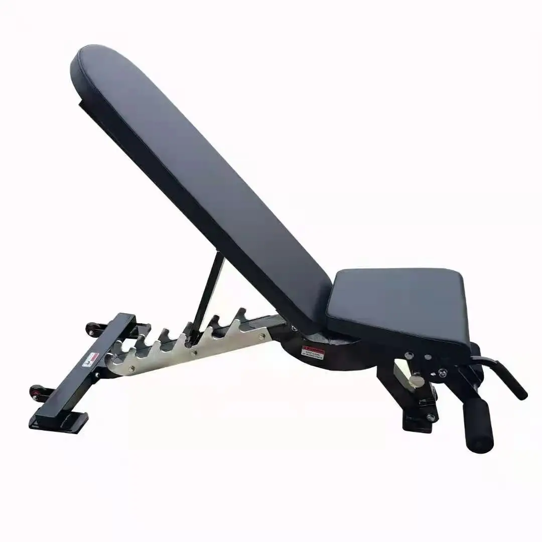 

Body Building Weight Lifting Dumbbell Incline Workout Adjustable Gym Weight Bench Press, Black
