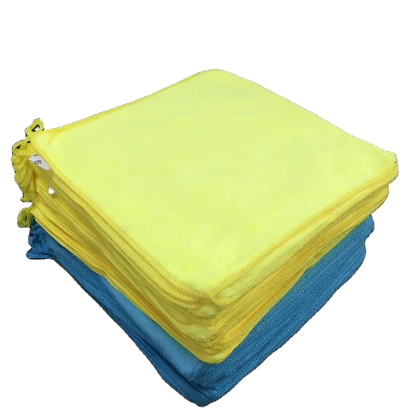 

Wholesale Microfibre Cleaning Towel Washcloths Polishing Rags Custom Logo Micro Fiber Cloth in Bulk House Clean Rags, Customer's request