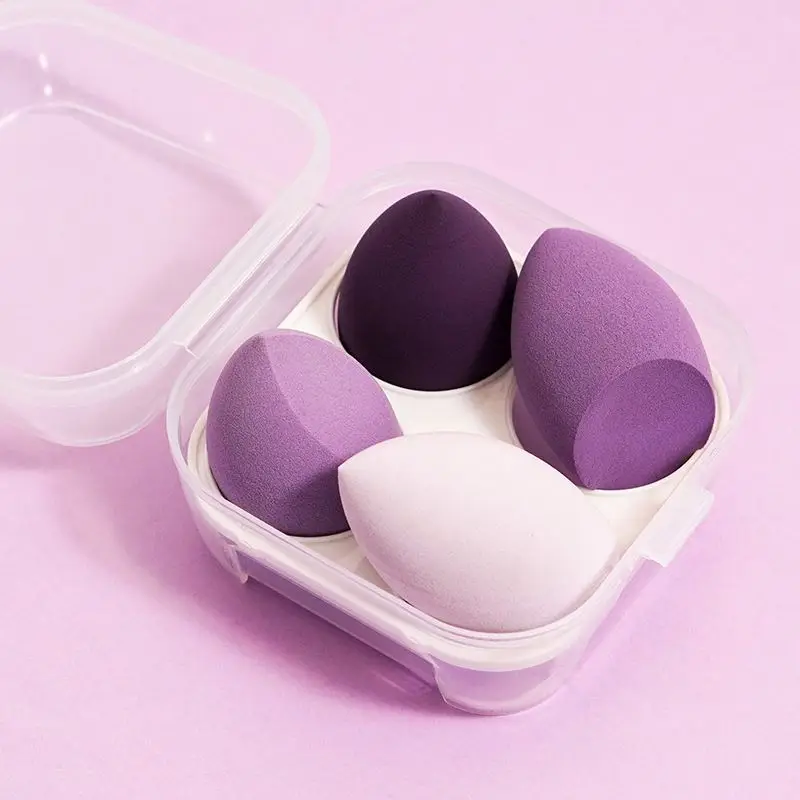

Cheap Price Makeup Sponge Set Blender Beauty, Pink purple black yellow