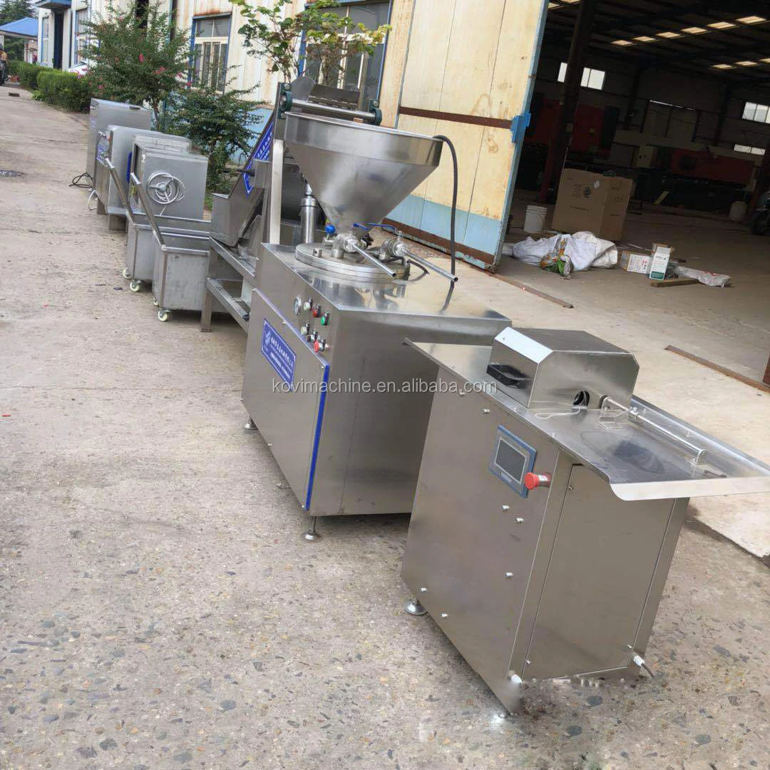 Sausage Making Machine Automatic Sausage Production Line - Buy Sausage ...