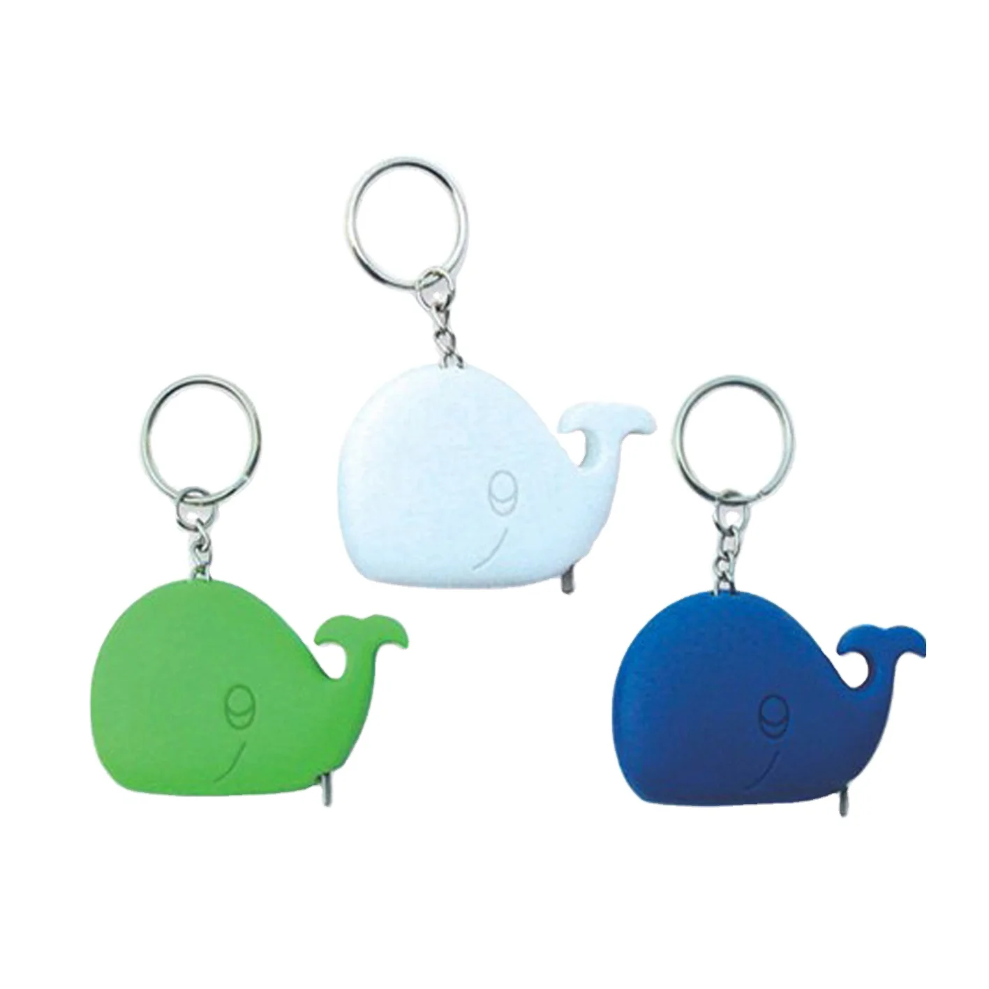 

dolphin shaped measure tape with keychain promotion gift, Rich
