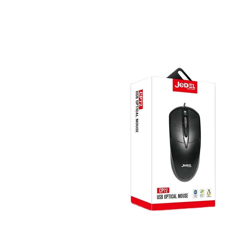 

The Industry Hot Selling Latest Classic Cheapest Design Optical Office Jedel Cp72 Wired USB Computer Mouse For laptop