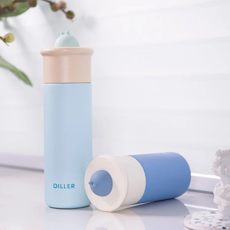 

Colourful customised hot & cool 350ml insulated thermal flask vacuum bottle