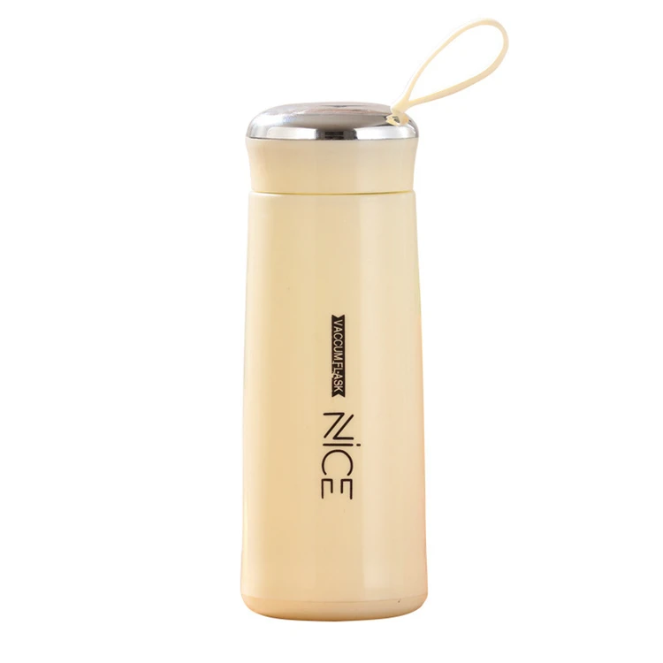 

2022 New Glass Liner Creative Water Bottle Simple Gift Thermos
