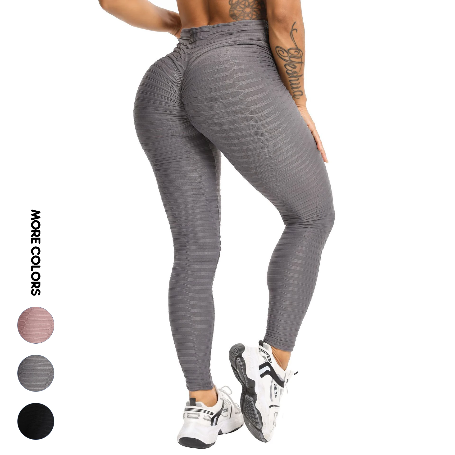 

Women's High Waist Workout Sports Yoga Leggings Scrunch Butt Lift Booty Fitness Gym Yoga Pants