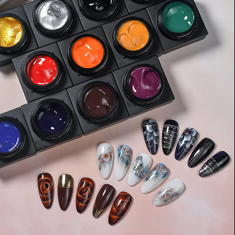 

Japanese High Quality Professional Nail Gel Polish Nails Gel Color, Clear