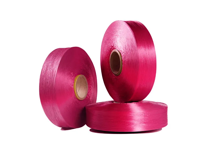
Factory price yarn monofilament pp yarn 100% recycle pp colorful yarn 