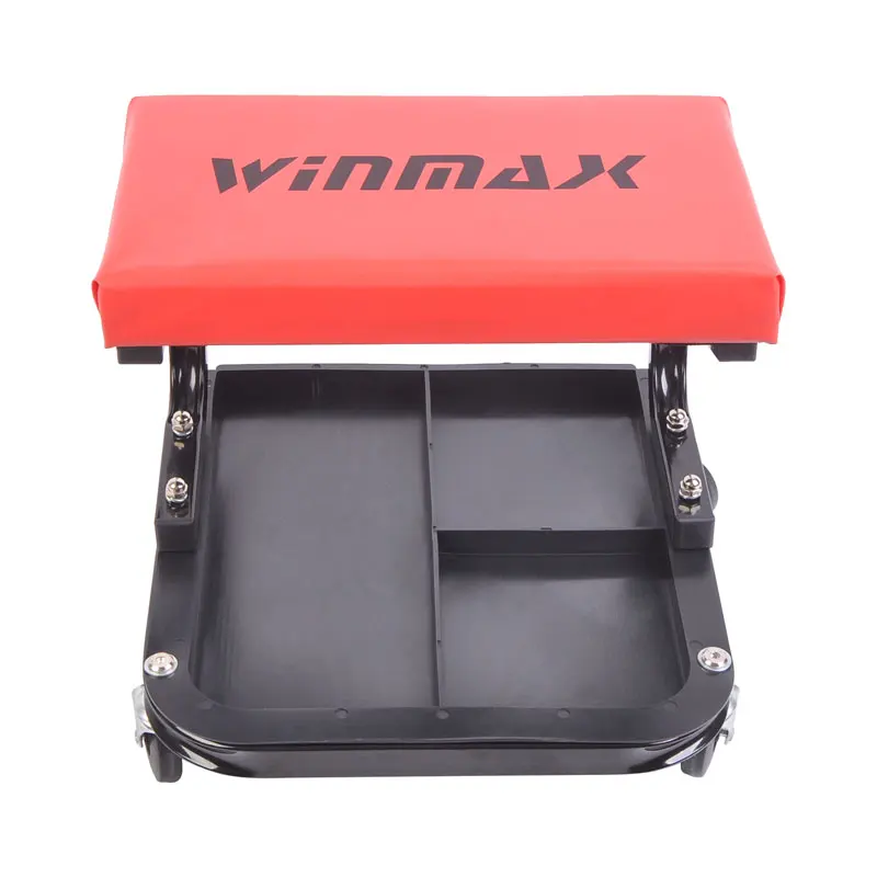 

Local stock in America! Winmax Creeper Seat Mechanics Rolling Work Stool Chair Auto Work Shop Garage Gear Tray