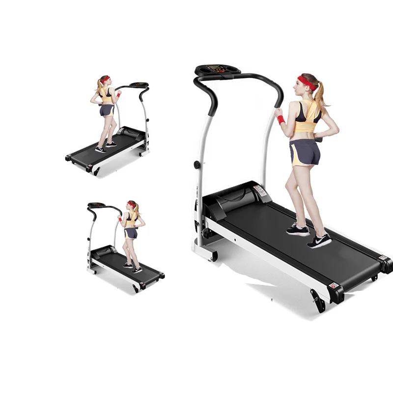 

JOASLI 400MM running belt running machine exercise fitness equipment machine price motorised treadmill, Black,red