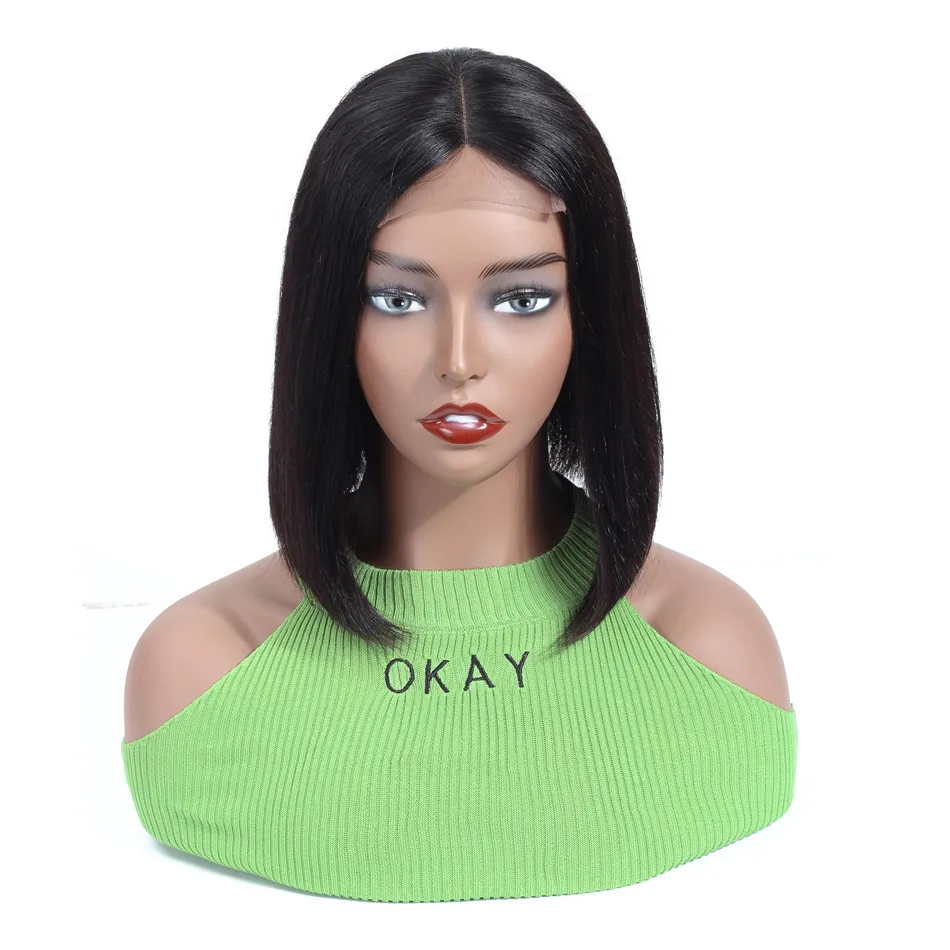 

Yeswigs Straight Bob Wigs Indian Human Hair Lace Front Closure Short Bob Wig Wholesale Straight Human Hair Bob Raw Indian Wigs