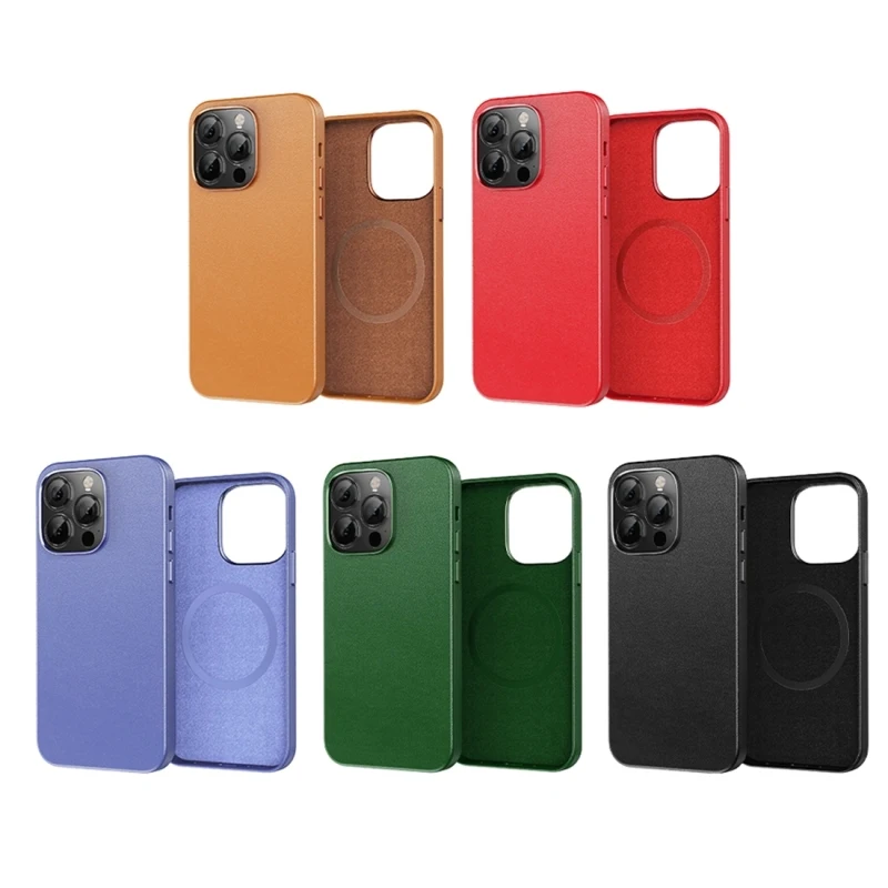 

New WK WPC-014 Gentry Series Magnetic Case High Quality Mobile Cell Phone Case for IPhone Series Protect Cover, Multi colors