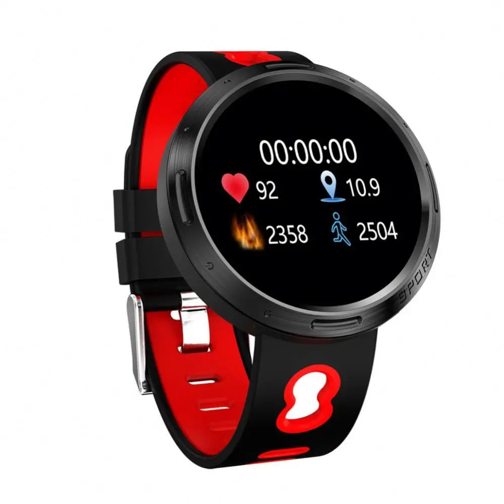

M58 Smart Watch Waterproof IP68 Color Screen Fitness Bracelet Heart Rate Monitor Watches For Android Ios Phone Brown