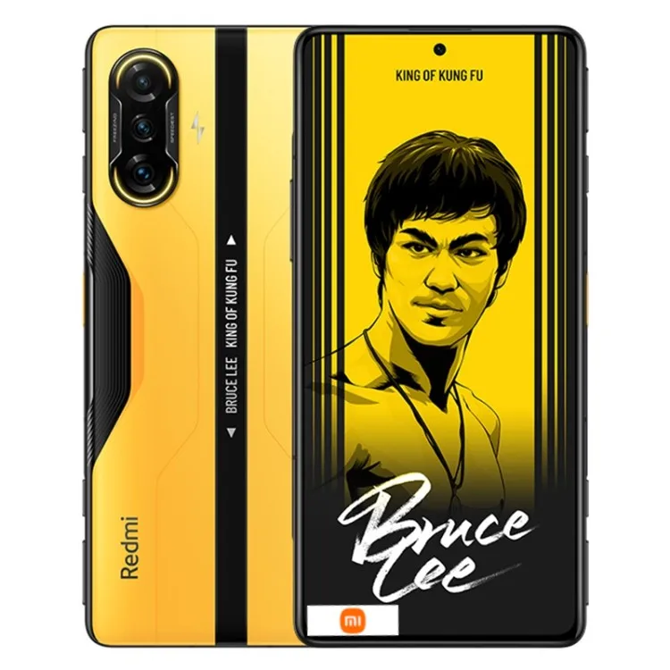 

Hot Original Xiaomi Redmi K40 Gaming Bruce Lee Edition 5G Cellphone 64MP Camera 12GB+256GB Android Phone