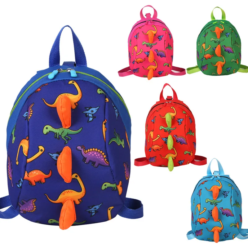 

RTS wholesale cartoon kindergarten dinosaur bags fashion school backpacks for children, As picture show