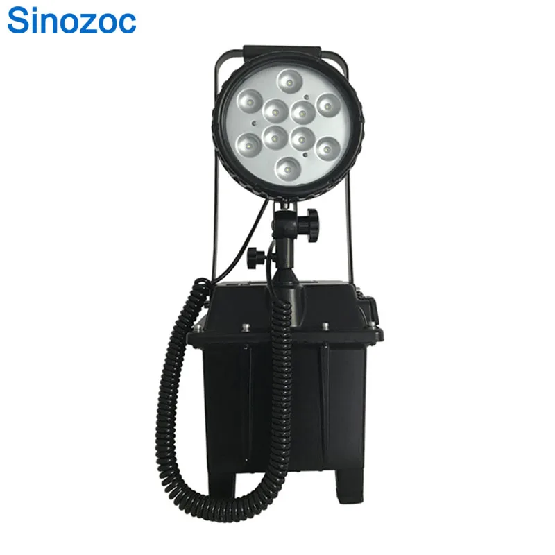 Sinozoc Atex Approved 30W portable led explosion proof flood light luminous