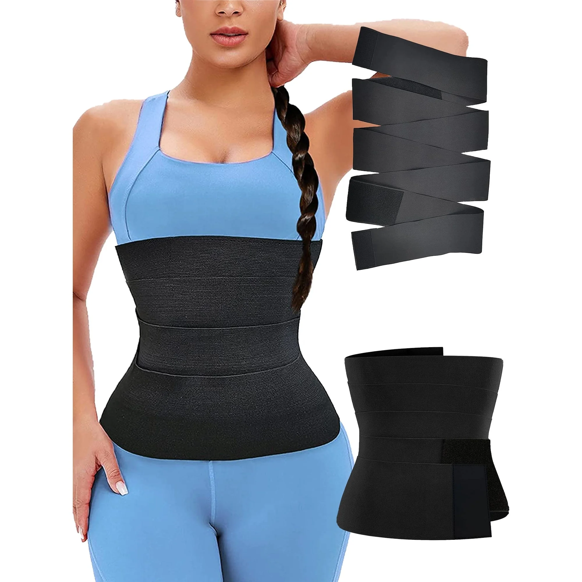 

Custom Logo Hot Sale Woman Waist Trainer Belt Neoprene Colombian Tummy Trimmer Women Corset Waist Wrap Tummy Wrap Waist Eraser