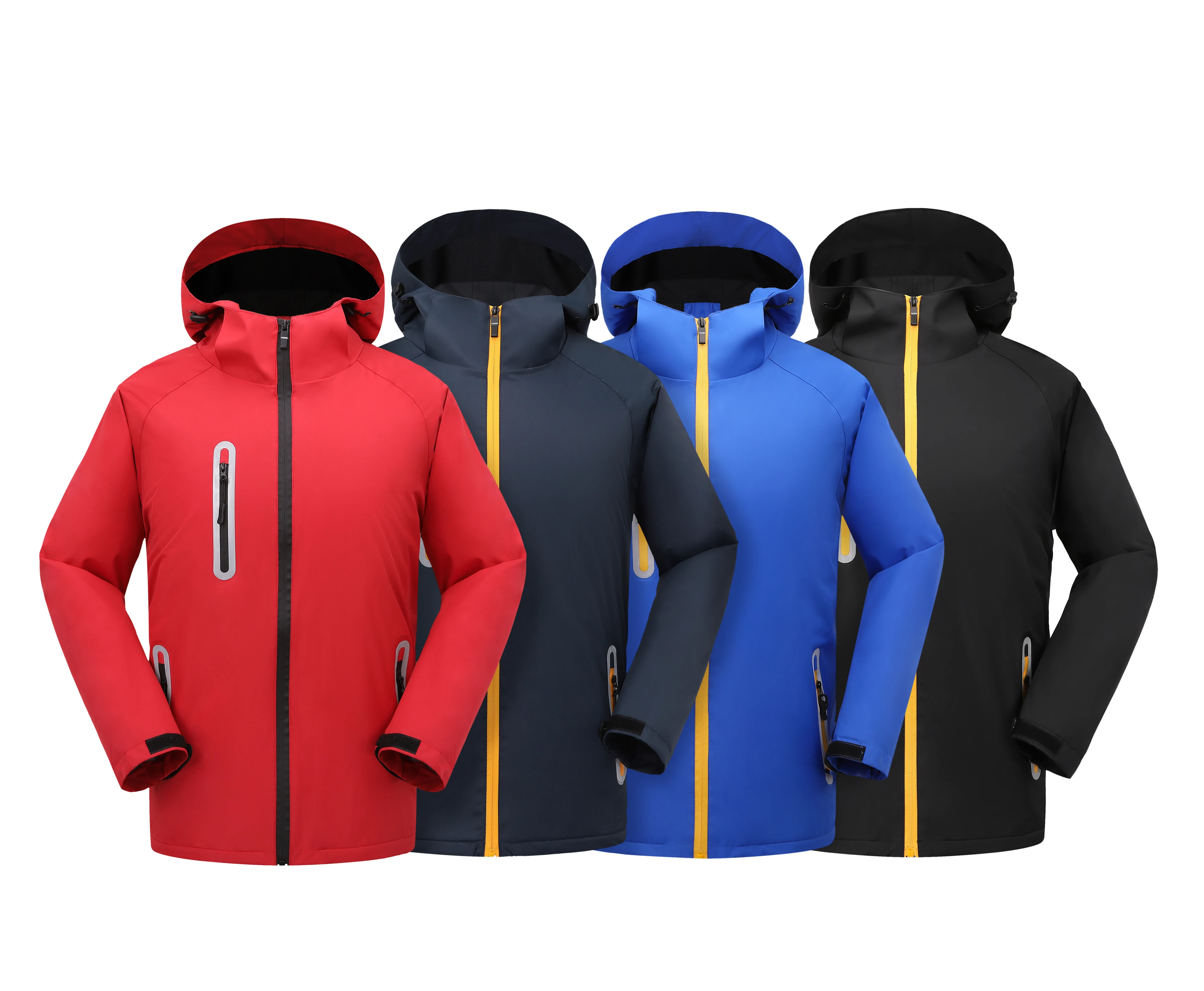 

High Quality OEM ODM Fleece Warm Men Sports Jackets With Hoodie