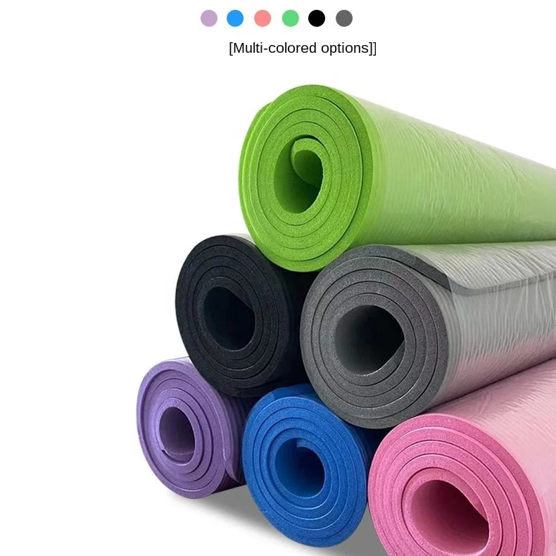 

Yoga Pilates customized widened and thickened dance fitness exercise yoga mat, Customized color