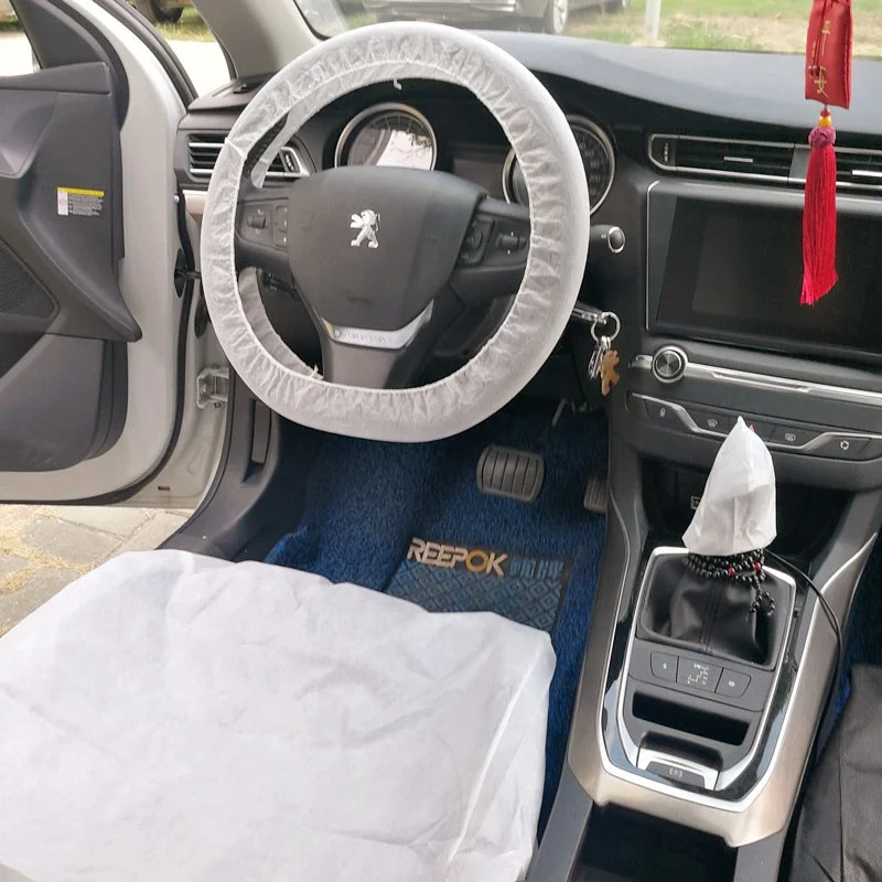 Handmade Disposable PP Non Woven Steering Cover supplier