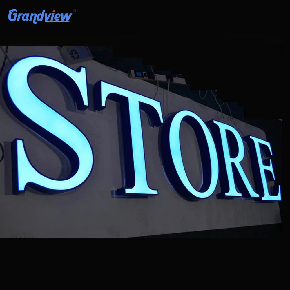 Waterproof decoration outdoor & indoor led sign electronic lighting letter sign