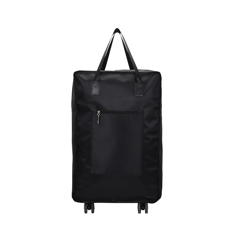 

OB108 Folding suitcase universal wheel Oxford Trolley cloth quilt large travel luggage bag custom logo