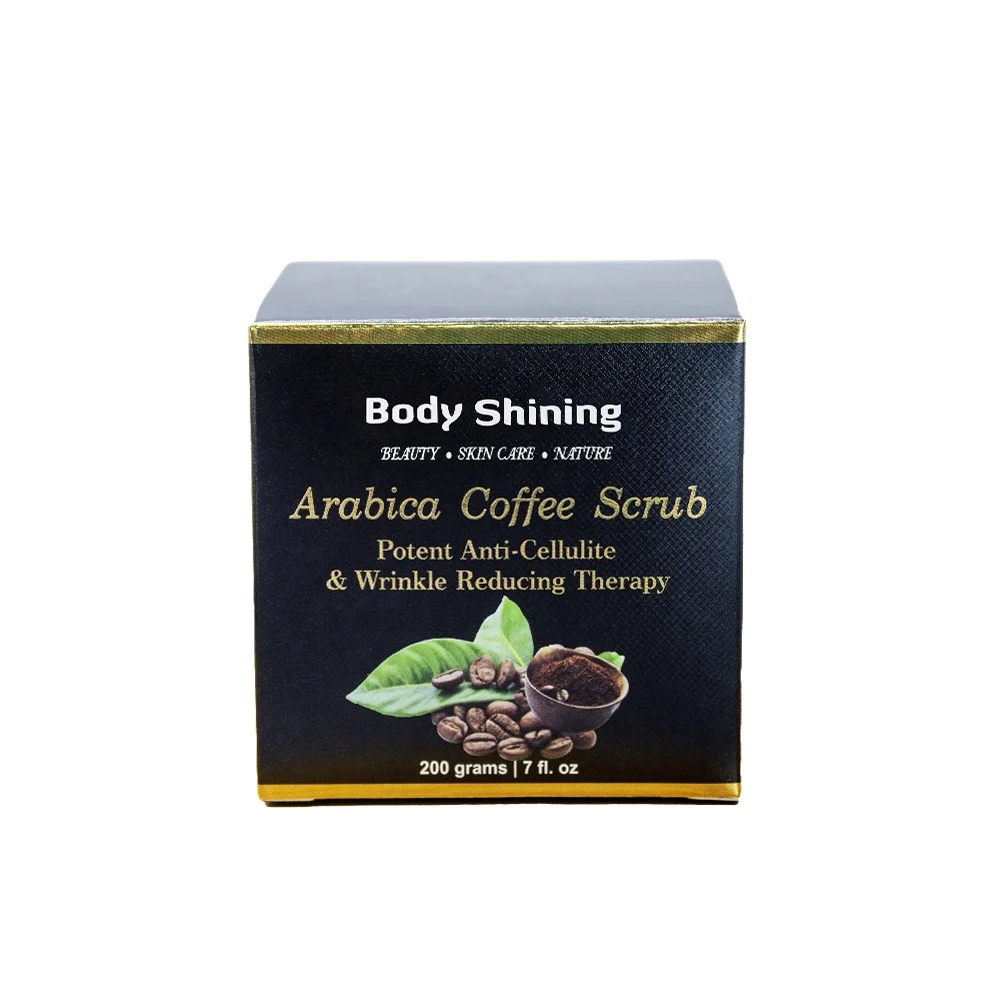 

Arabica Coffee Scrub Skin Whitening Body Face Foot Hand Body Scrub Coffee