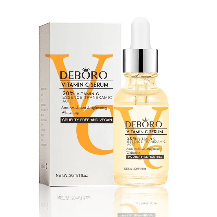

Wholesale OEM/ODM Anti-oxidation Anti-wrinkle Whitening Skin Care Vitamin C Serum