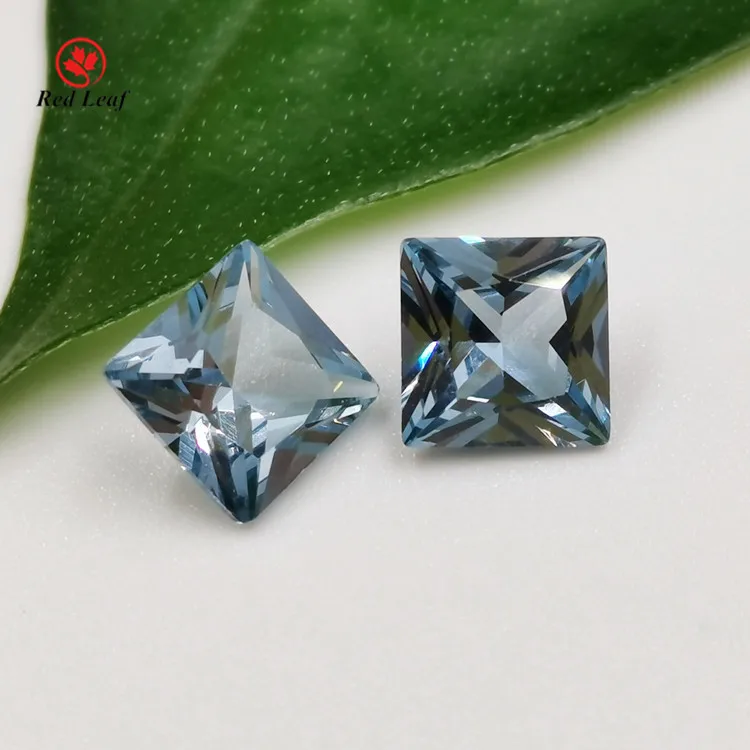 

Square Princess Cut 106# Synthetic Spinel Loose Gemstone