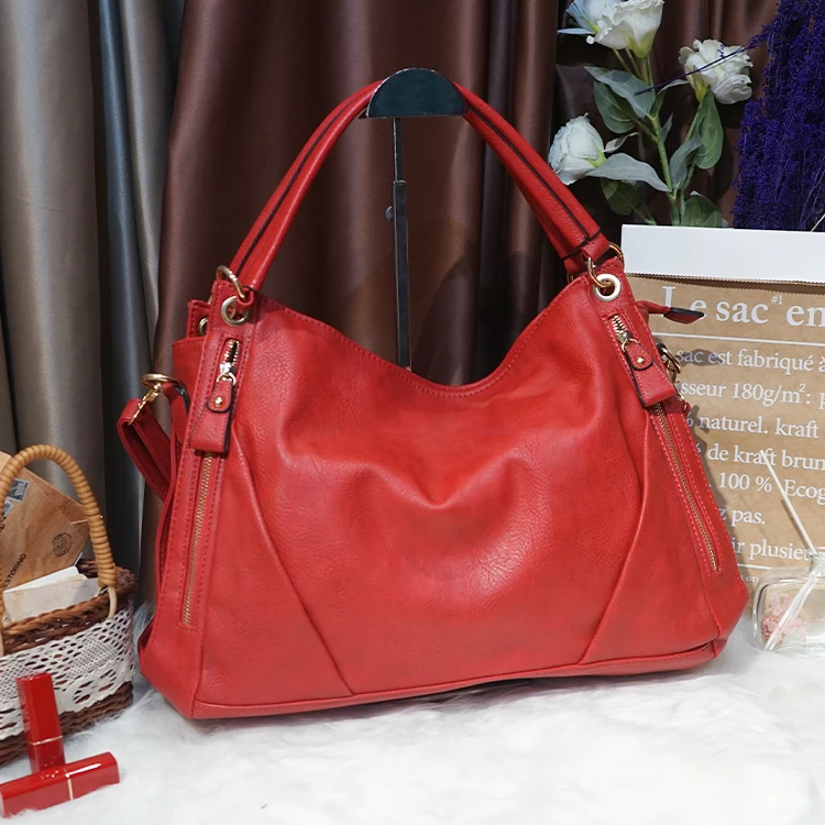 

EG312 latest Large Space Soft Lady bags custom leather eco friendly handbags for women luxury
