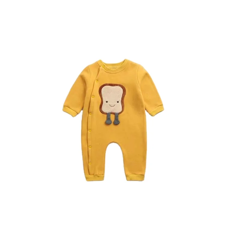 

Wholesale lovely cartoon long sleeve toddler boutique unisex baby clothes