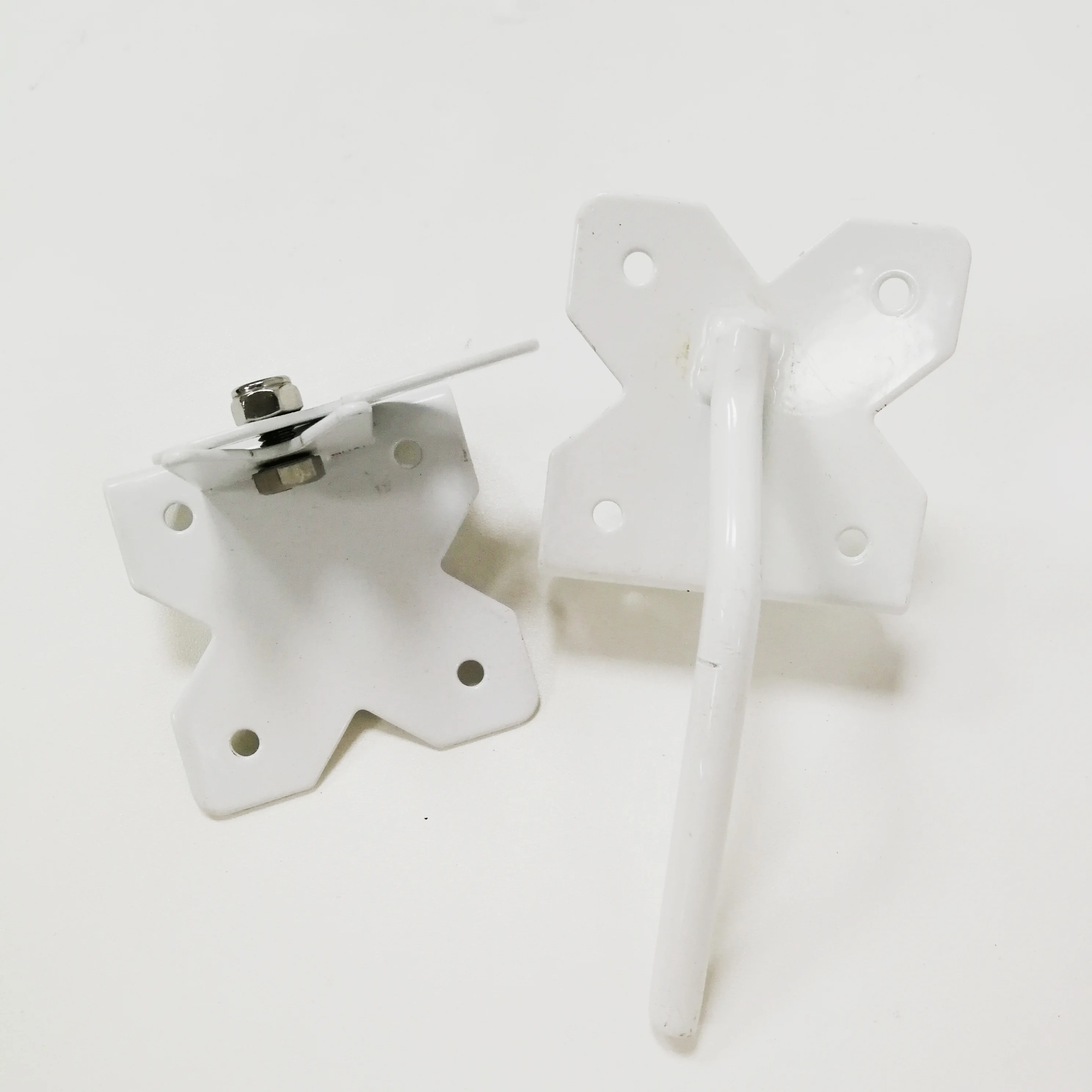 

White stainless steel Self Locking Automatic Fence Gate Latch, Black, white