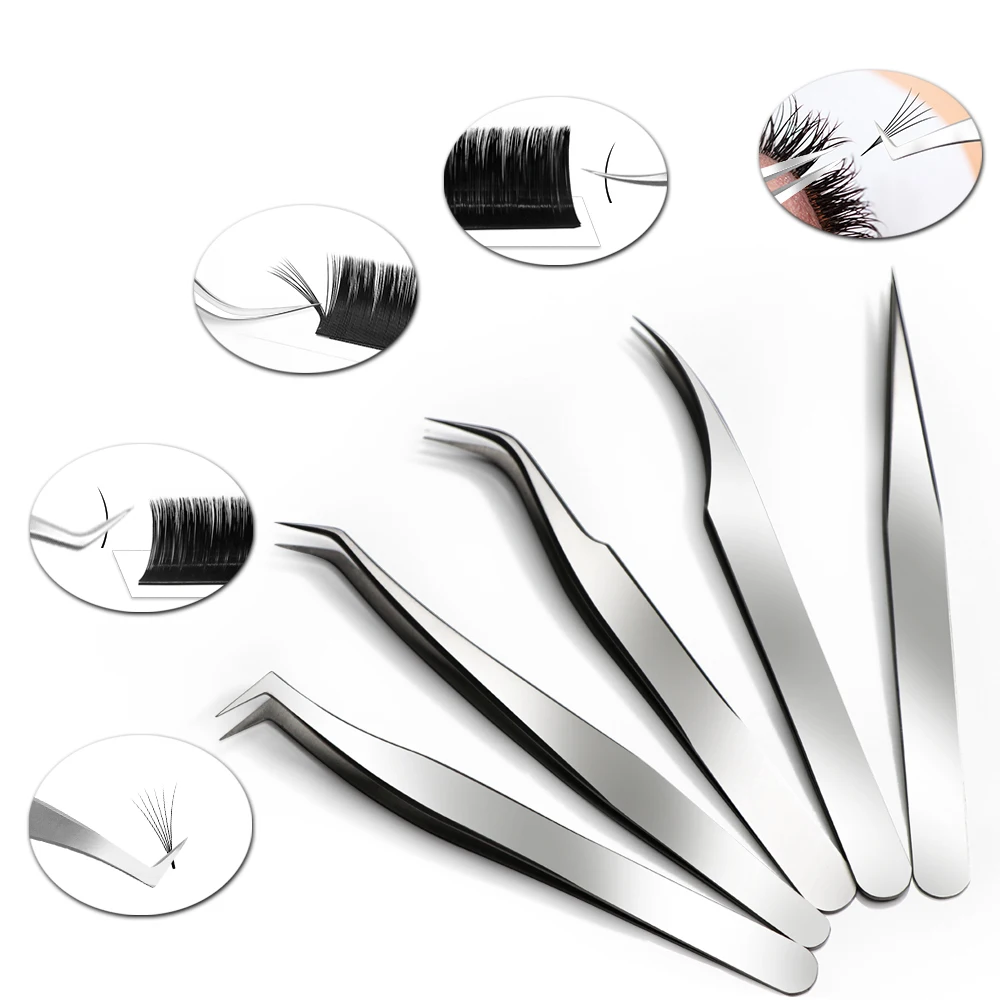 Lash Tweezer Wholesale Price Customized Logo Top Quality Eyebrow