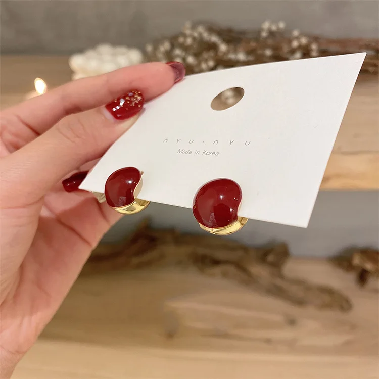 

wholesale earrings charms red earrings for women
