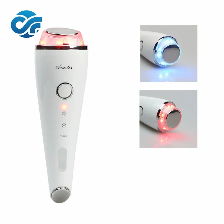 

Amitis Home Use photon facial massager machine for skin rejuvenation, White