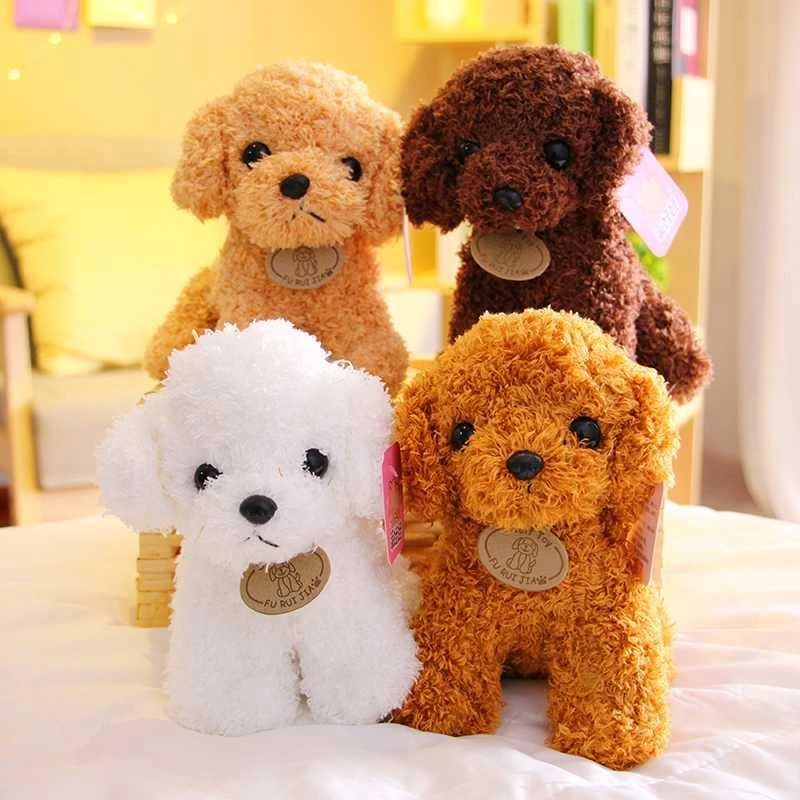 lifelike teddy dog toy