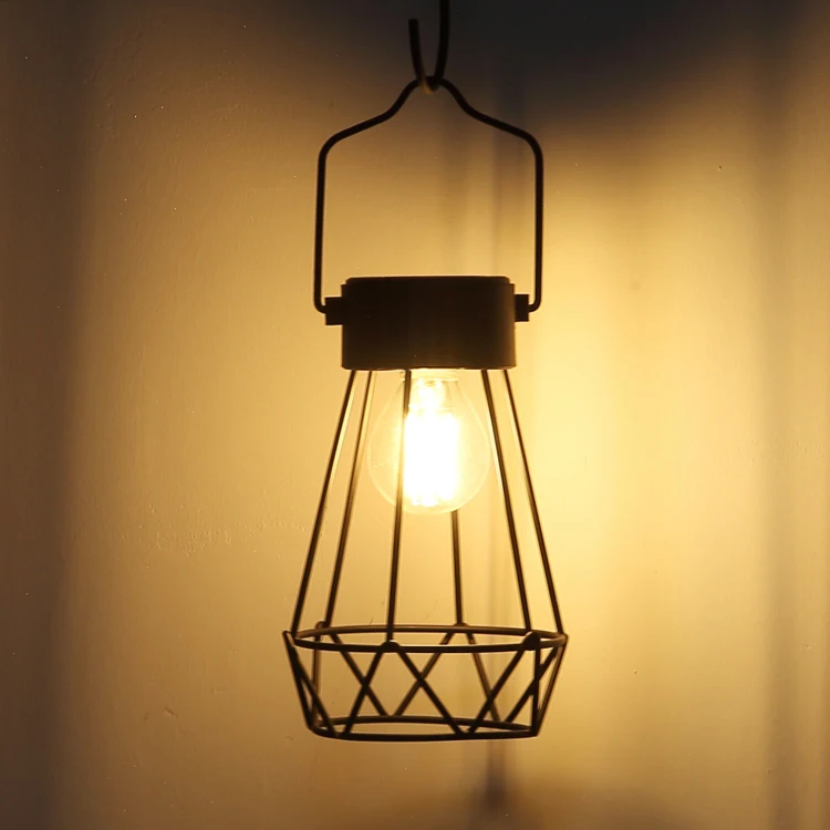 
Solar Lamp Decorative LED Camping Outdoor Hanging Lantern Light 