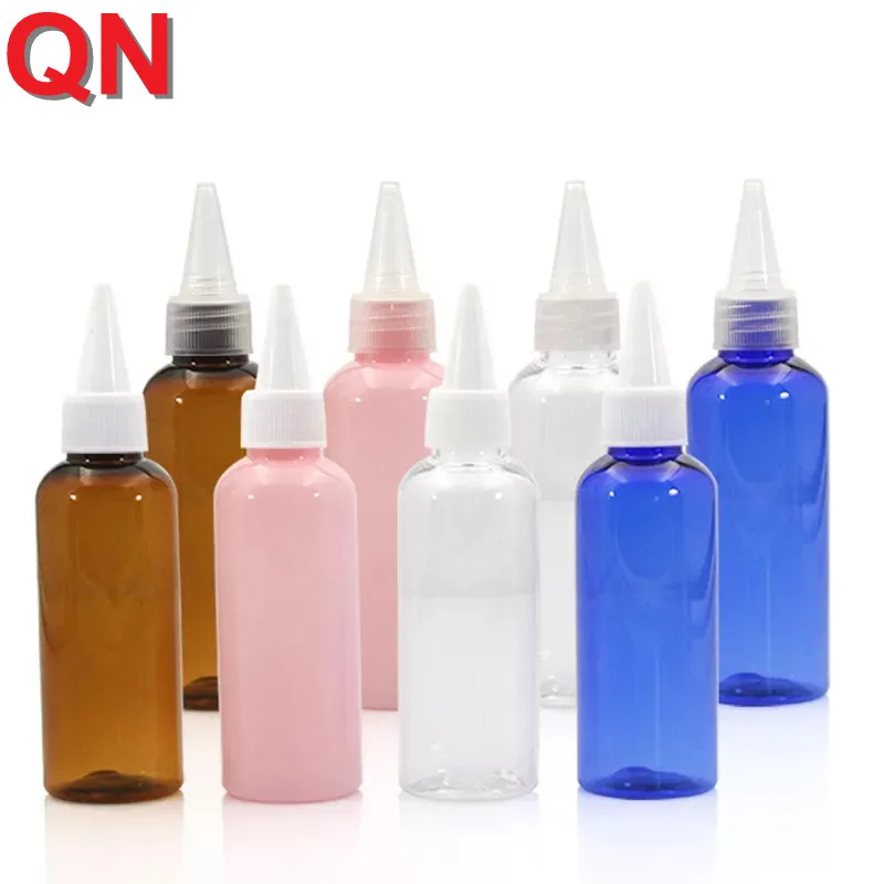 L 100ml Plastic Bottle With Long Nozzle - Buy Plastic Bottle With ...