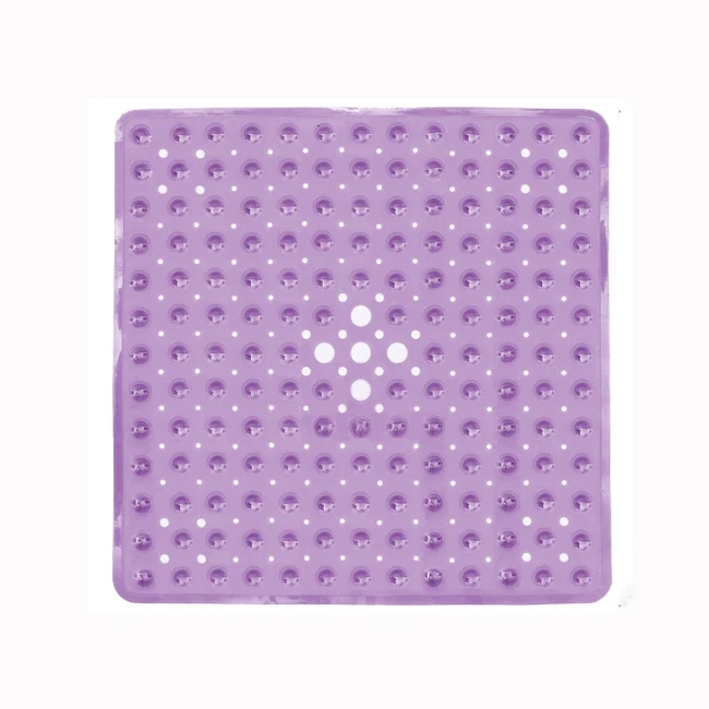 

Bathroom Extra Large 53*53cm Coverage Non-Slip Traction Square Shower Mat Non Slip