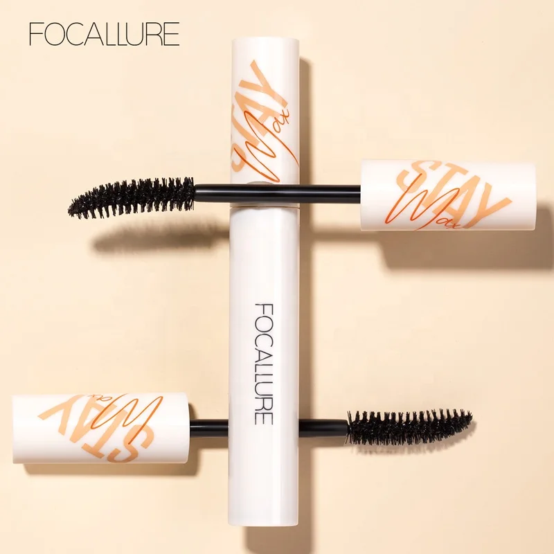 

FOCALLURE Hot! Makeup Mascara Long Thick Curling Lengthening Waterproof Mascara Cosmetic Length Extension Black Eyelash