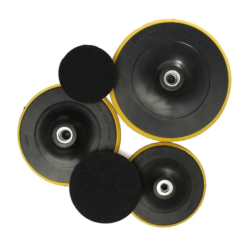 

3/4/5/6/7 Inch Self-adhesive Sanding Disc Backing Pad Drill Rod 100/125mm Sandpaper Electric Polishing Machine Disks for Sander