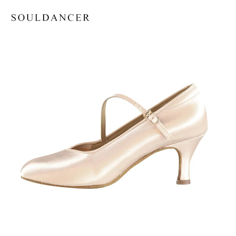 

Factory direct sales cheap satin women's latin dance shoes ballroom high heel dance shoes for girl Model 138