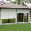 White 1000mmW*1400mmH 45mm Width Of The Slat Electric Vertical Easy to Install Aluminum Rolling Shutter Window