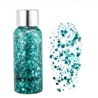 

Holographic Mermaid Glitter Eyeshadow Gel Body Face Eye Liquid Loose Sequins Pigments Makeup Cream